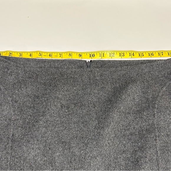 Talbots Elegant Gray Women's Wool Skirt size 14 - Picture 5 of 6